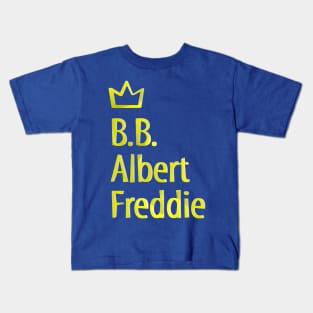 3 Kings of Blues Kids T-Shirt